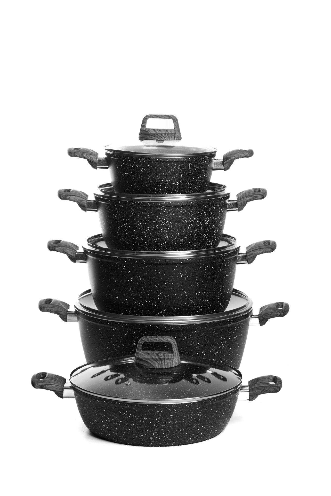 Set oale granit antiaderent,10 PIESE, Royal – ITOZ