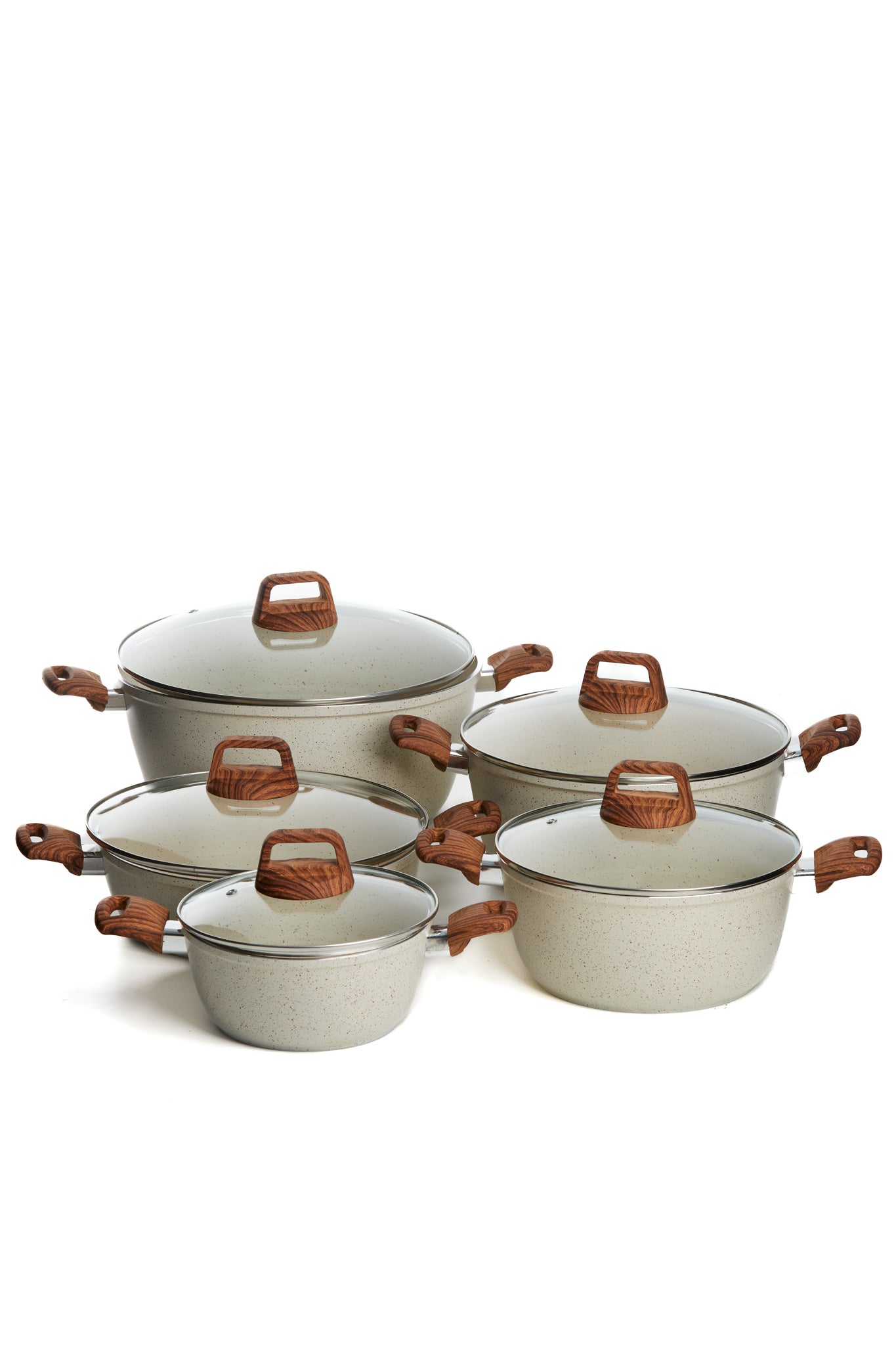 Set oale granit antiaderent,10 PIESE, Royal – ITOZ
