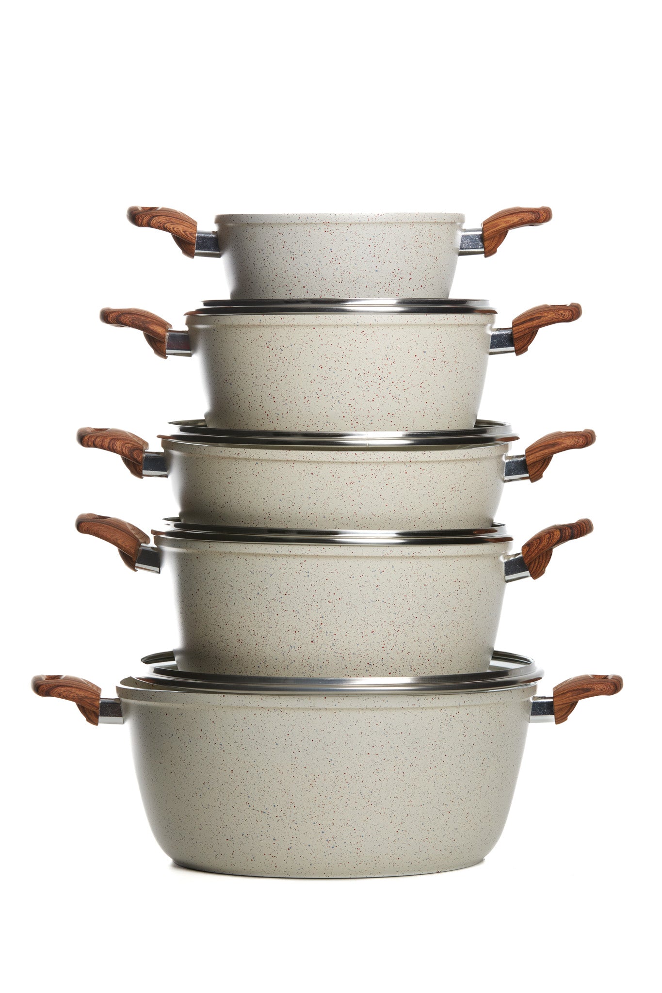 Set oale granit antiaderent,10 PIESE, Royal – ITOZ