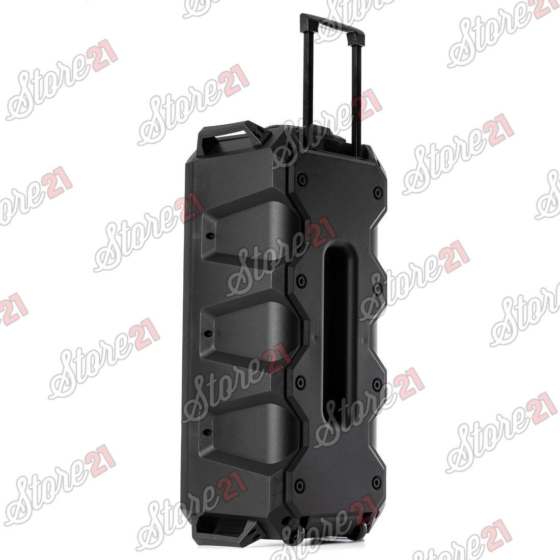 Boxa Troler  XXL Profesionala Portabila DJ TIME , 400W, 2X8inch , Microfoan , USB, Radio, Bluetooth,Card