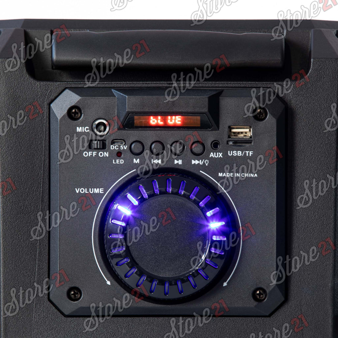 Boxa Troler  XXL Profesionala Portabila DJ TIME , 400W, 2X8inch , Microfoan , USB, Radio, Bluetooth,Card
