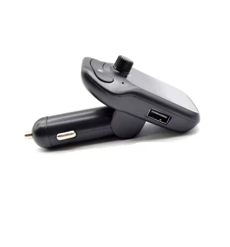 Modulator Auto FM, Bluetooth, 2 x Porturi USB, Micro SD, Ecran LED, MP3 Player Multifunctional, Wireless A32, Negru, ABS, Handsfree