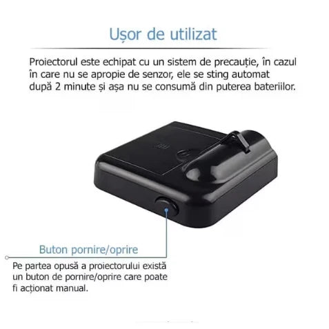 Set 2 Mini Lampi Logo Portiere, AT PERFORMANCE, Auto, Holograme Logo Dedica Land Rover