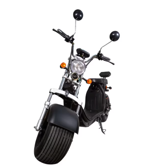 Scuter Electric 2 Persoane, Viteză Limitată 25 km/h – Fără Permis, Motor 1500W, Baterie 20Ah, Suspensie Hidraulică, COC Inclus