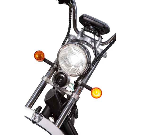 Scuter Electric 2 Persoane, Viteză Limitată 25 km/h – Fără Permis, Motor 1500W, Baterie 20Ah, Suspensie Hidraulică, COC Inclus