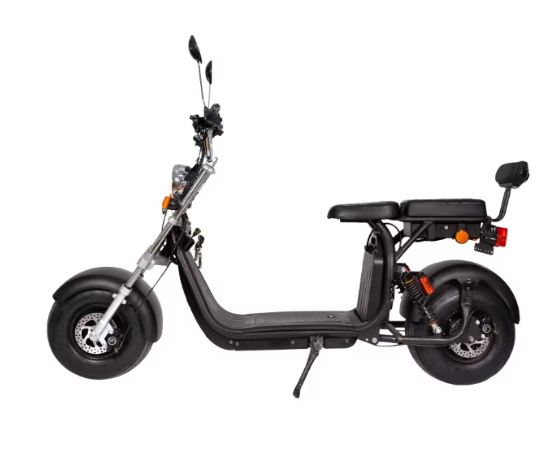 Scuter Electric 2 Persoane, Viteză Limitată 25 km/h – Fără Permis, Motor 1500W, Baterie 20Ah, Suspensie Hidraulică, COC Inclus