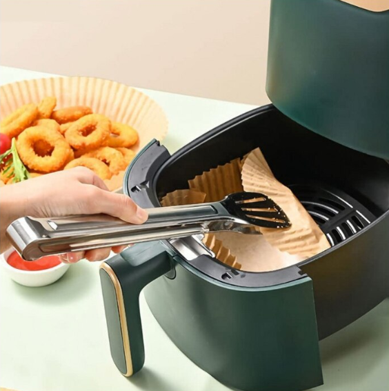 Set 50 Hartii de Copt pentru Friteuza, At Performance, 16 x 4.5 cm, Unica Folosinta, Maro