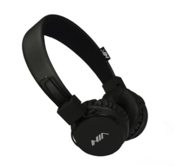 Casti Audio On Ear, AT PERFORMANCE, Nia A1, Pliabile, Cu Fir, Perne Moi, Reglaj Usor Pe Dimensiunea Capului, Adaptor Mufa jack 3.5 inclusa, Negre