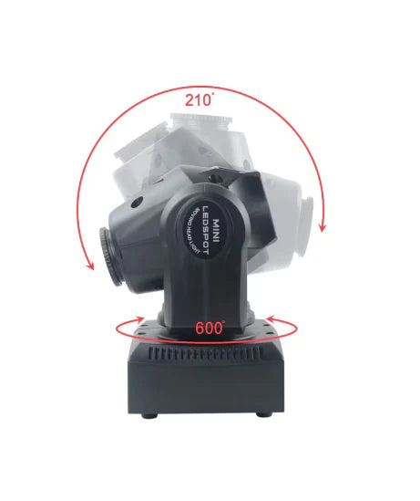 Proiector joc de lumini, AT PERFORMANCE®, Disco Light, LED, negru