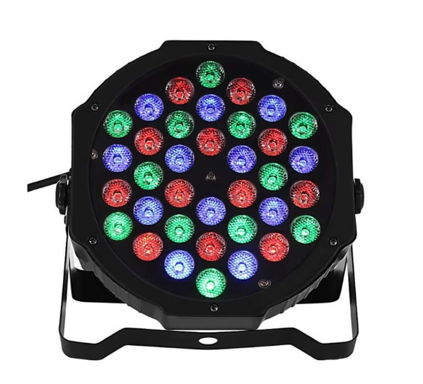 AT PERFORMANCE® LED 36 RGBW – Proiector Jocuri de Lumini cu Control DMX, Automat & Sunet