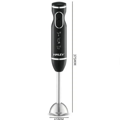 Blender portabil profesional din inox, 400W, cu 2 viteze și funcție de zdrobire totală – Design exclusivist HALEY HY-1119