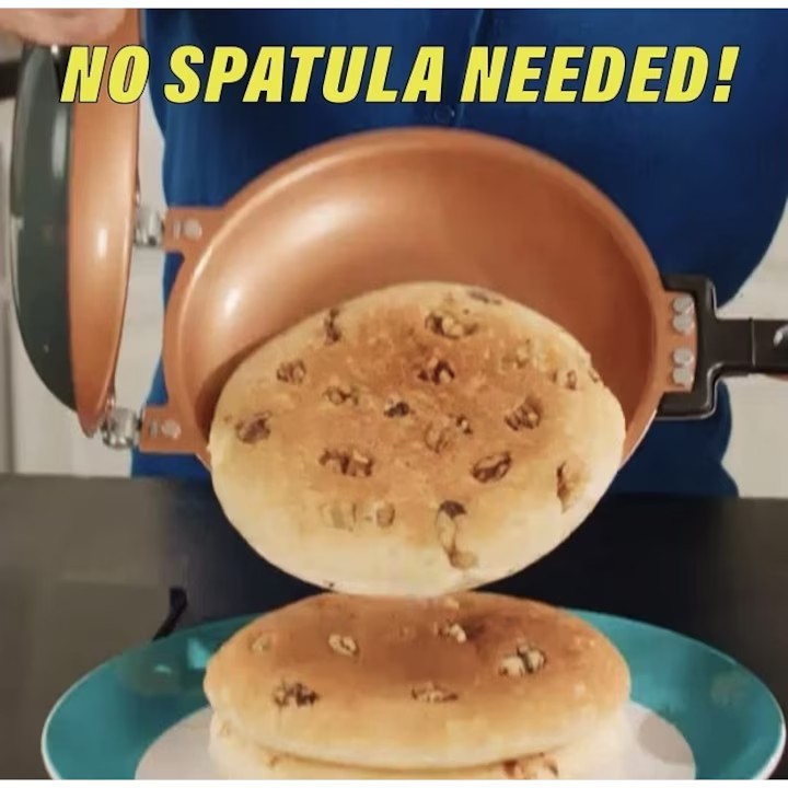 Tigaie dubla pentru clatite AT PERFORMANCE®.