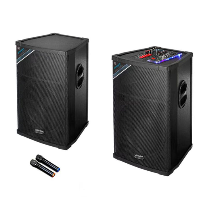 Set 2 boxe cu Active Profesionale Vlliodor 2005 cu 2 microfoane