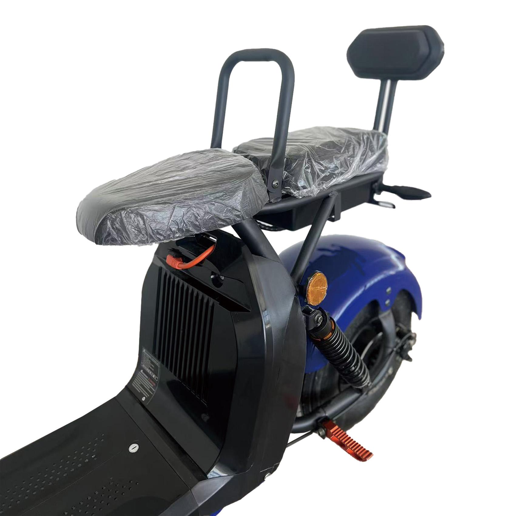 Scuter Electric 2 Persoane, Viteză Limitată 25 km/h – Fără Permis, Motor 1500W, 2X Baterie 20Ah, Suspensie Hidraulică, COC Inclus