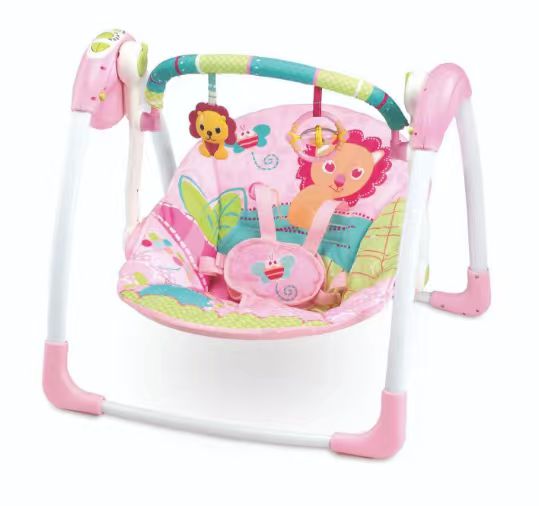 Balansoar Electric Portabil pentru Bebeluși Mastela Deluxe Portable Swing – 7 Melodii, 5 Viteze, 3 Temporizatoare, 2 Poziții de Înclinare