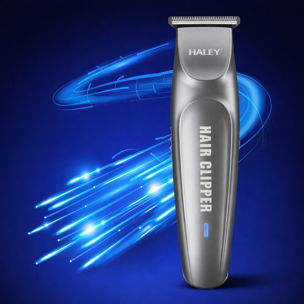 Aparat de tuns păr și barbă HALEY HY-L506 – Profesional, USB, 120 min autonomie