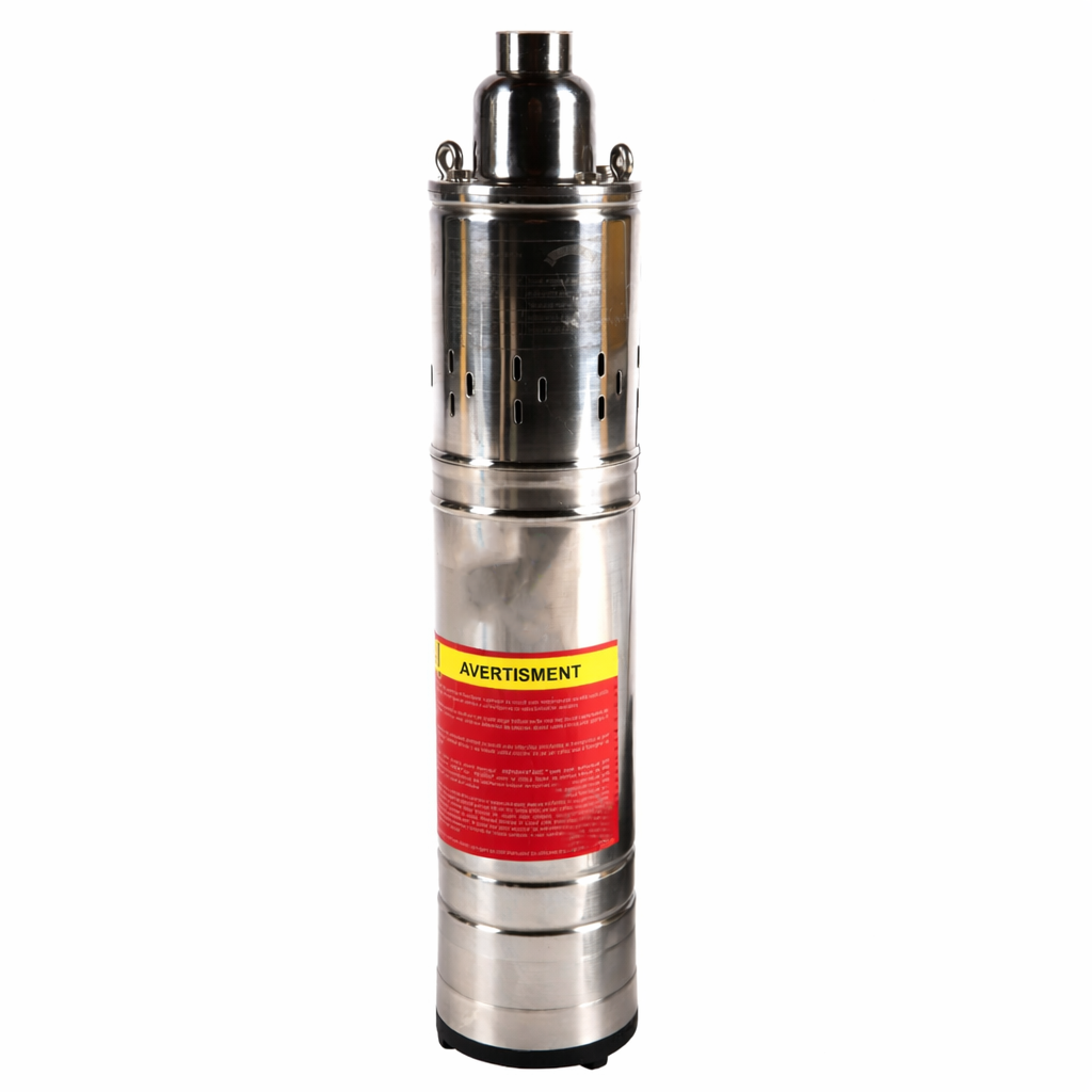 Pompă Submersibilă Apă Murdară AT-2038, 1100W, 1.5HP, Debit 3.6 m³/h, Adâncime 120m, Inox