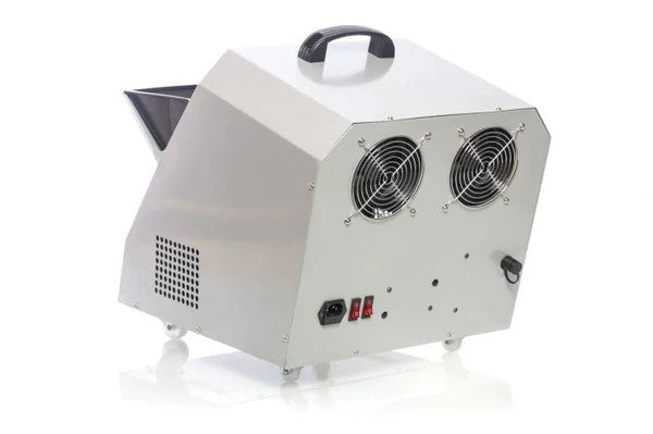 Masina de facut baloane profesionala, AT PERFORMANCE® din inox, 60W cu telecomanda wireless, 6000-8000 Baloane/min, roti transport, greutate 10kg, Argintiu