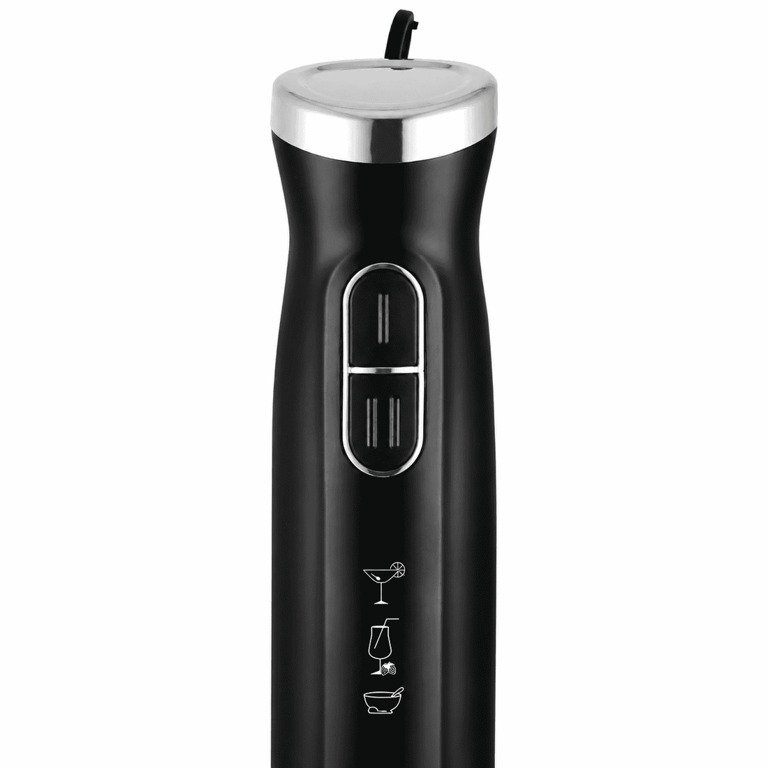 Blender Vertical De Mână Haley HY-1131, 1500W, 2 Viteze, Funcție Pulse, Lame Și Tijă Din Oțel Inoxidabil