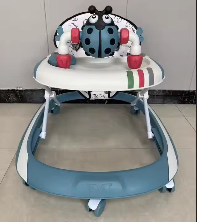 Premergător 3 în 1 pentru Copii AT PERFORMANCE® – Antemergător + Masă Activități | Siguranță, Joacă și Dezvoltare, Albastru