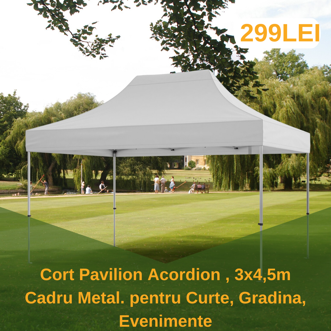 Cort 3x4.5m Curte, Gradina, Evenimente