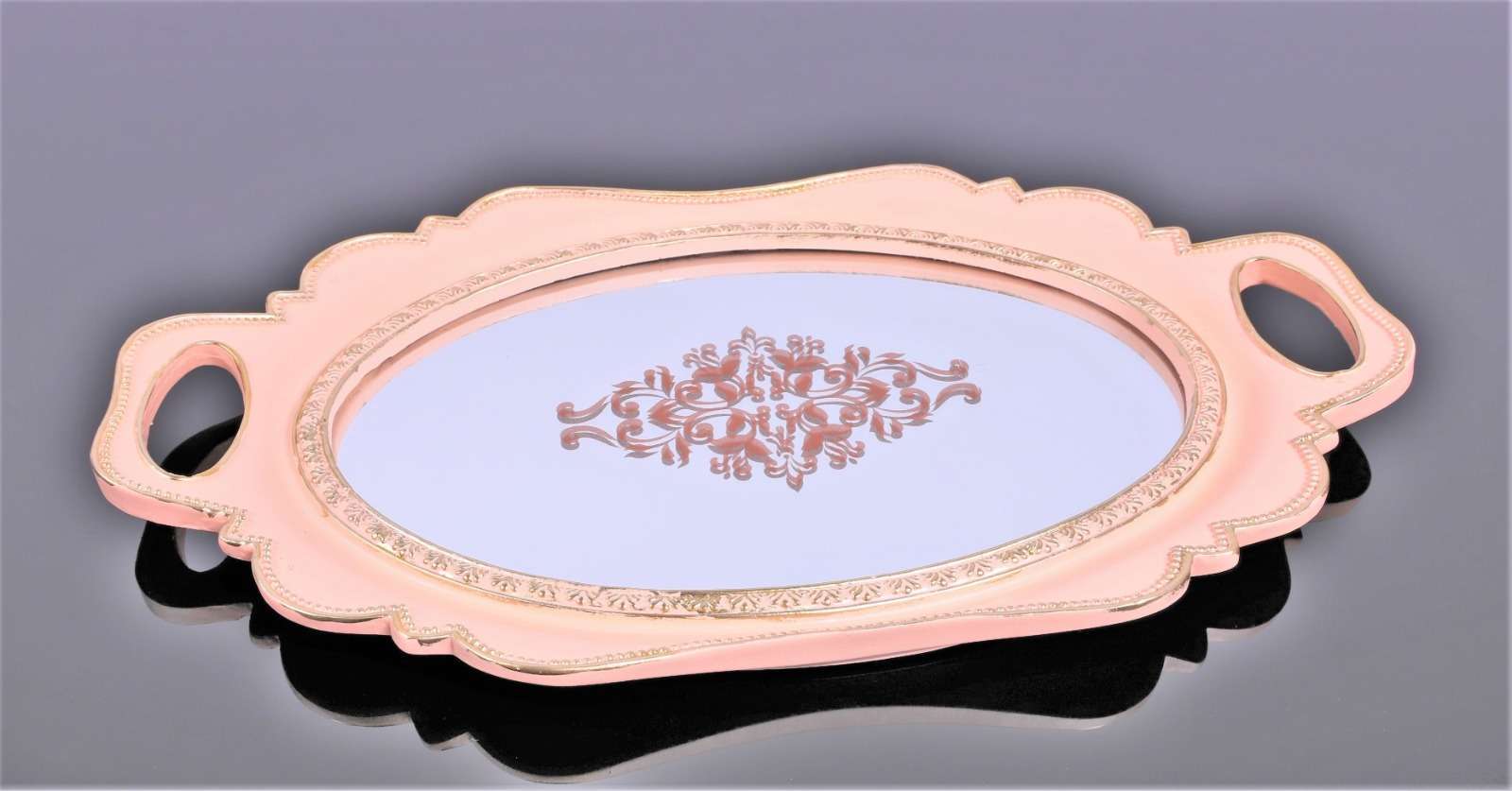 Tava din rasina cu oglinda vintage M