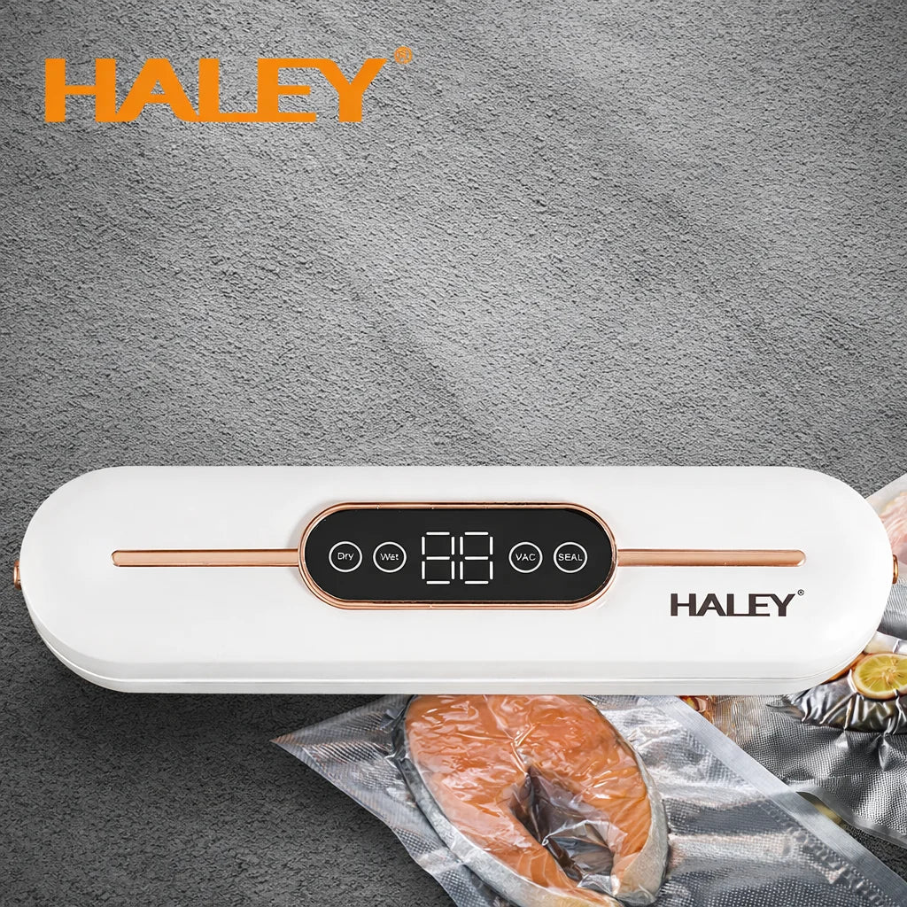 Aparat de Vidat HALEY HY-508 – Vacuum Sealer Electric cu Mod Uscat/Umed, 90W