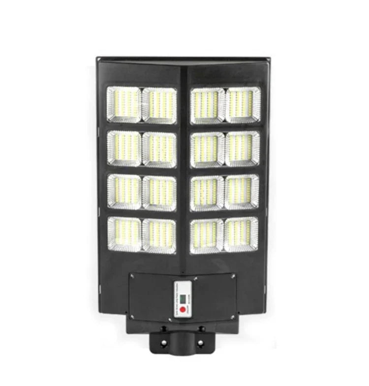 Lampă Solară LED HNY 800W cu Panou Fotovoltaic, Telecomandă, IP65, 6500K