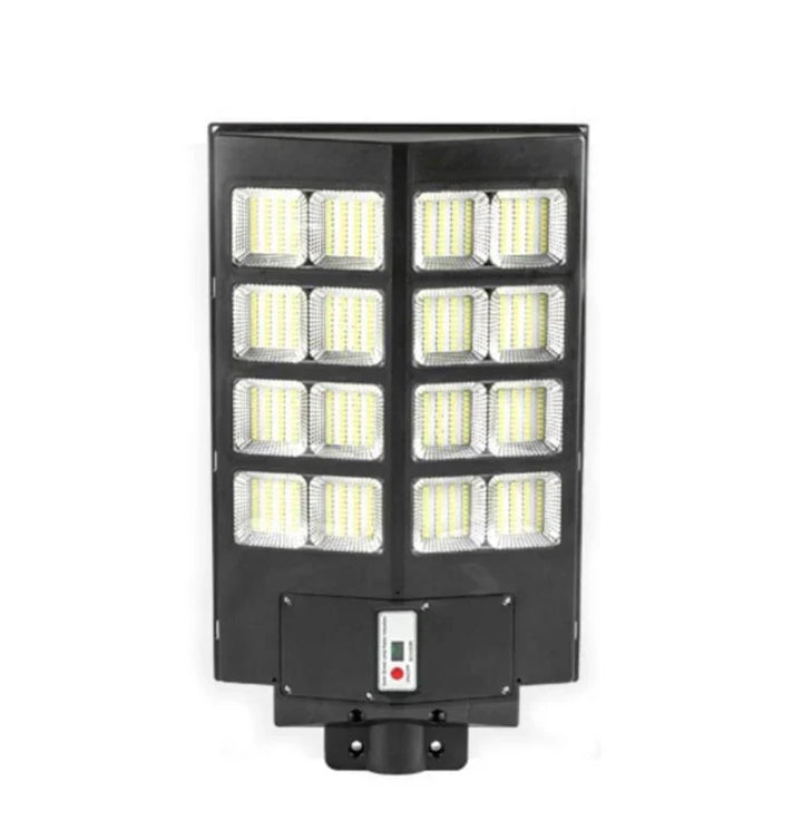 Lampă Solară LED HNY 800W cu Panou Fotovoltaic, Telecomandă, IP65, 6500K
