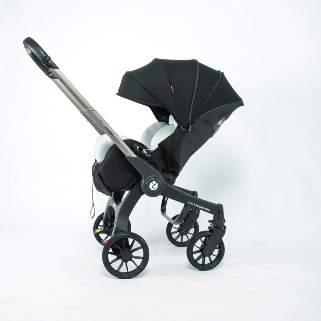 Cărucior Travel  4 în 1 pentru Bebeluși Stroller Plus 2053 – Sistem Multifuncțional, 0-3 Ani