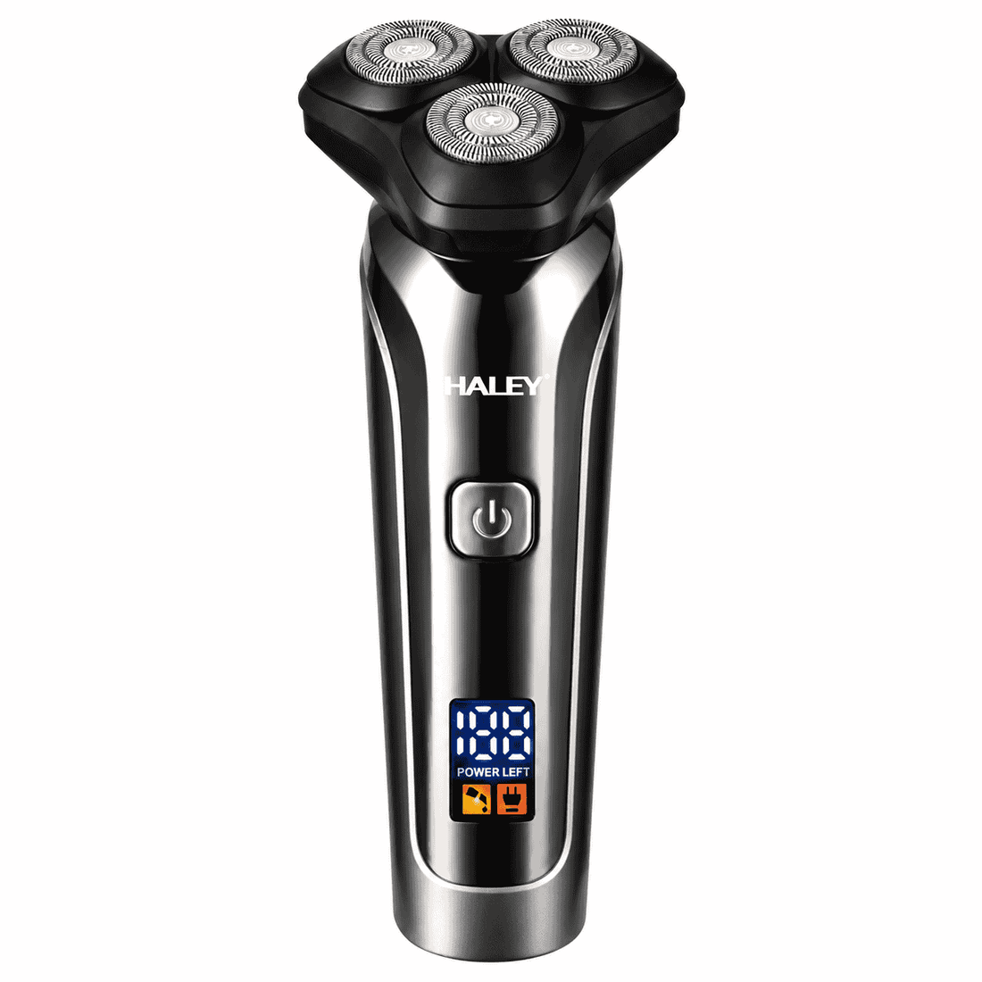 Aparat De Ras Electric Haley HY-4703, 3 Capete Rotative, Acumulator 1200 mAh, Autonomie 180 Minute, Waterproof, Încărcare USB
