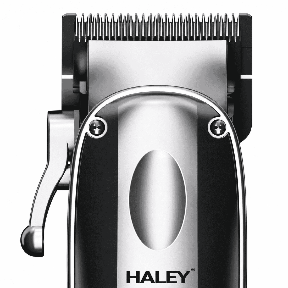 Mașină Profesională De Tuns Haley HY-4504, Acumulator 2000 mAh, Autonomie 180 Minute, Ecran LCD, Încărcare USB
