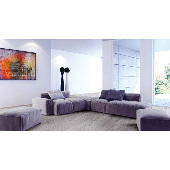 Set 36 Placi, De Pardoseala, AT PERFORMANCE®, durabil, autoadezive, PVC, 914.4mm x152.4mm, mm 5 m²/box, Gri ardezie