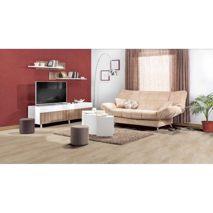 Set 36 Placi, De Pardoseala, AT PERFORMANCE®, durabil, autoadezive, PVC, 914.4mm x152.4mm, mm 5 m²/box, Bej Gri