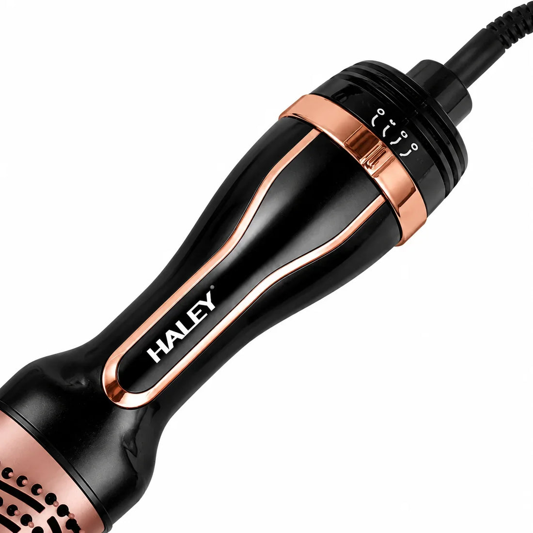Perie Cu Aer Cald Haley HY-4028, 1200W, 3 Trepte De Temperatură, 2 Viteze, Protecție La Supraîncălzire