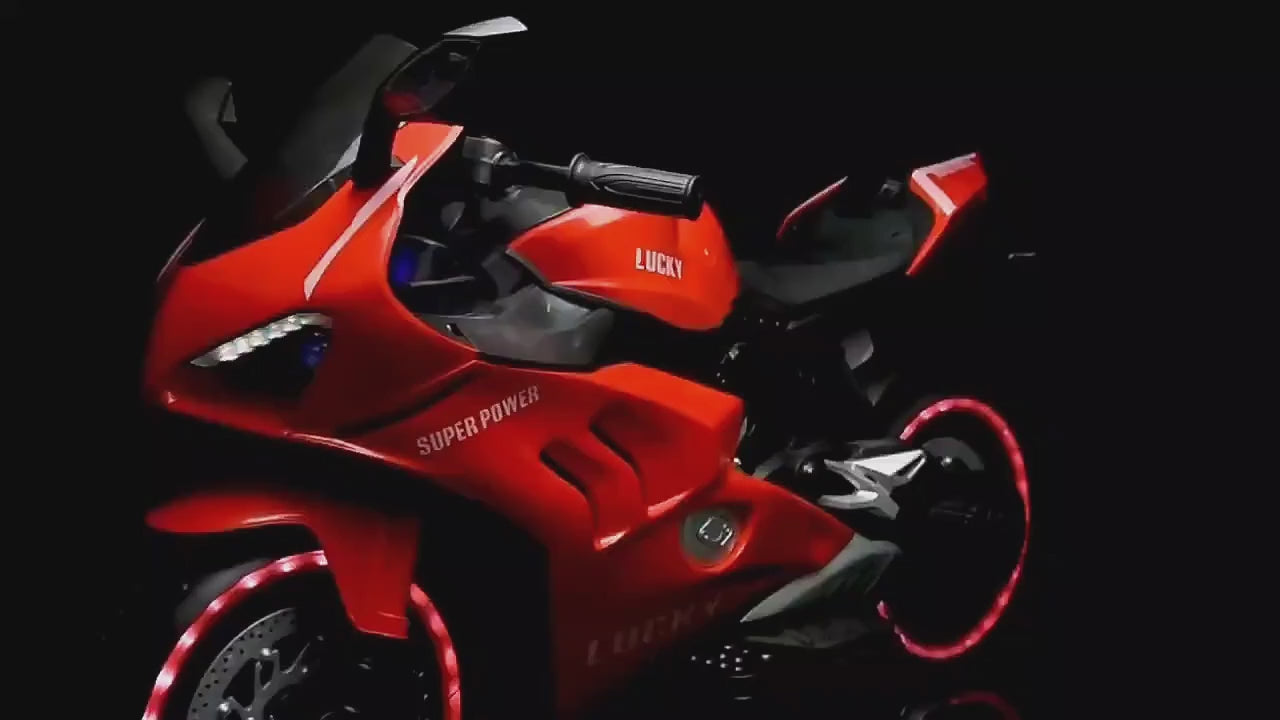 Motocicletă Electrică pentru Copii – Plimbări Pline de Energie și Distracție! Galbena🚀🏍️