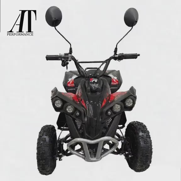 ATV Electric pentru Copii AT PERFORMANCE® 800W, 36V 12Ah, Viteză 30 km/h, Autonomie 15 km, Suspensie Față-Spate, Frână pe Disc, Roți 6 Inch