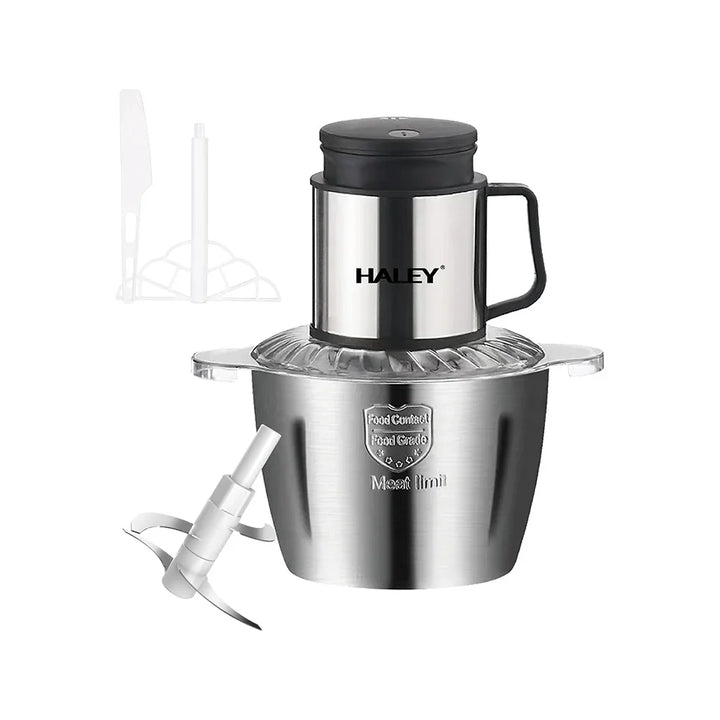 Tocător Electric HALEY HY-1223, 800W, 5L, 6 Lame Inox, 2 Viteze