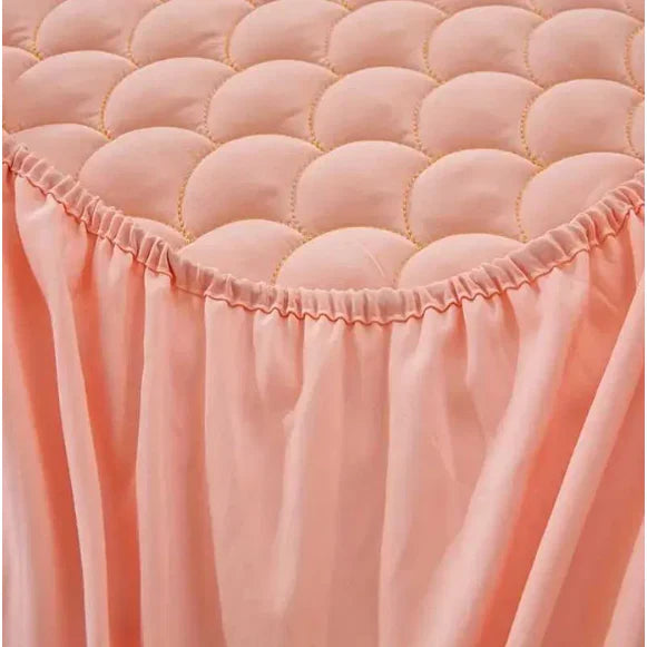 Husa de saltea din bumbac, impermeabila, At Performance, Roz 180x200cm