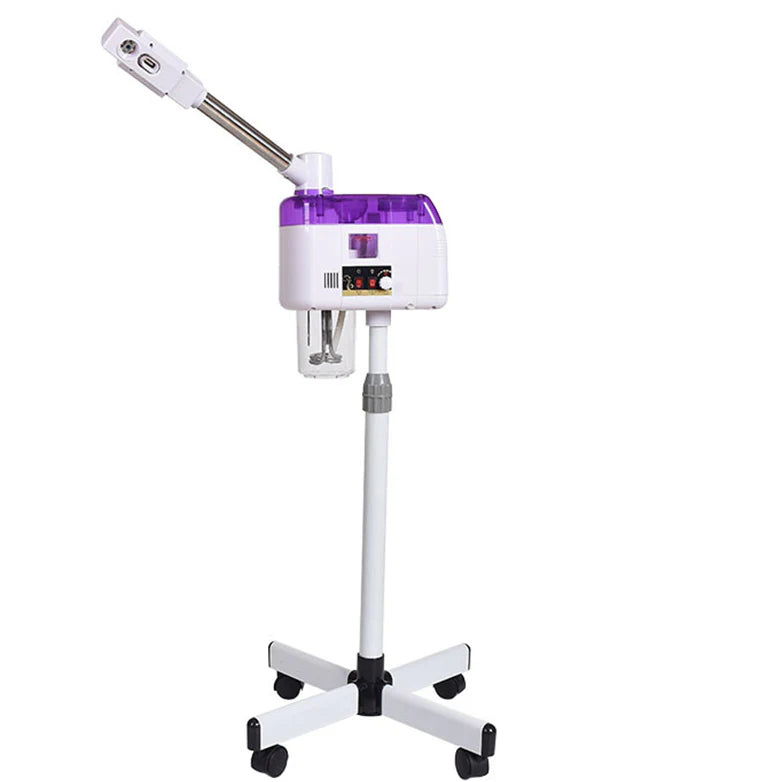 Steamer dublu, At Performance, Cald si Rece, Dispozitiv facial, Alb/Mov