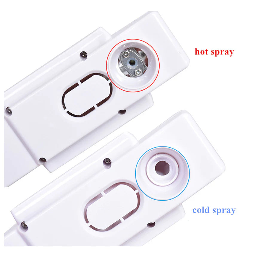 Steamer dublu, At Performance, Cald si Rece, Dispozitiv facial, Alb/Mov