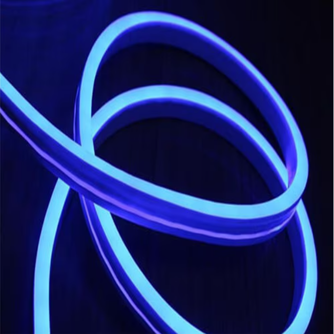 Band luminoasa, At Performance®, Neon flex slim, led albastru, 12V, 5m