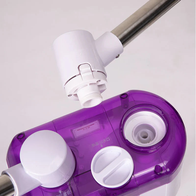 Steamer dublu, At Performance, Cald si Rece, Dispozitiv facial, Alb/Mov