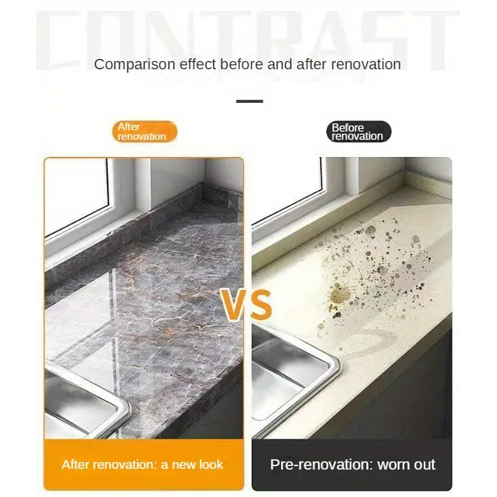 Rola tapet modern, imitatie de marmura At Performance rezistent, la apa, vinil, compact, autoadeziv, 60cmx 300 cm, gri inchis