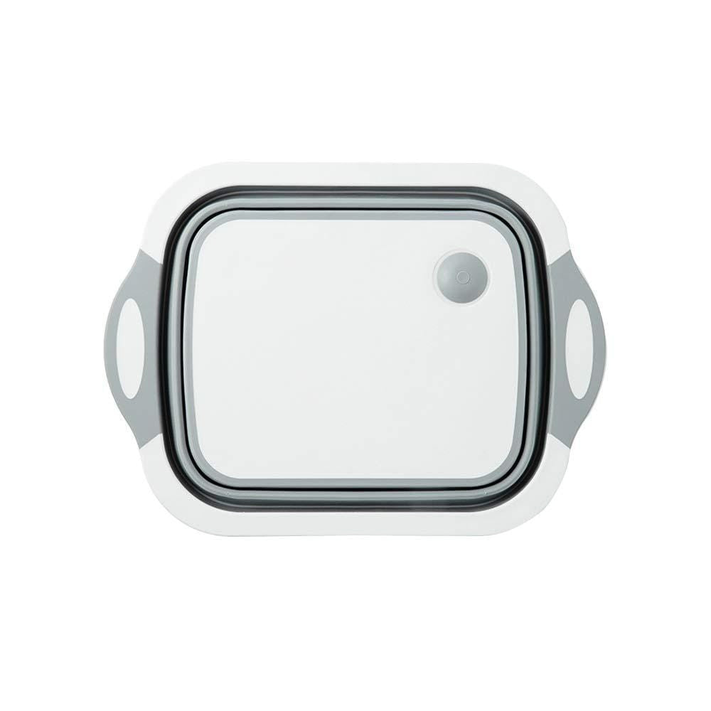 Tocator 3 in 1, tocator, cos depozitare, vas pentru spalare, pliabil, 40x30 cm