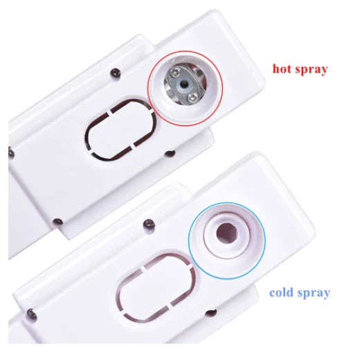 Steamer dublu, At Performance, Cald si Rece, Dispozitiv facial, Alb/Mov