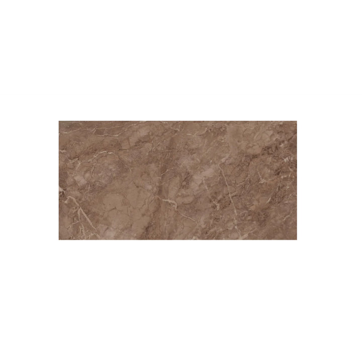 Set 10x Tapet Marmura, AT PERFORMANCE®, suprafata acoperire 1.8 mp, autoadeziv, waterproof, usor de montat, design modern, 30x60 cm, maro inchis