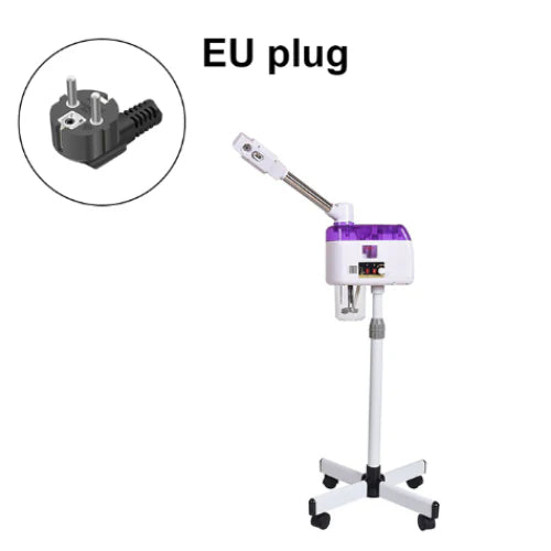 Steamer dublu, At Performance, Cald si Rece, Dispozitiv facial, Alb/Mov