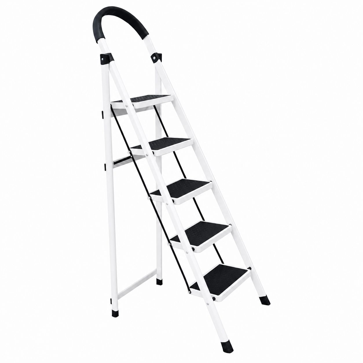 Scara Pliabila cu 3/4/5/6 Trepte Late, At Performance, Metalica, Maxim 150 Kg, Picioare Antialunecare (Copy)